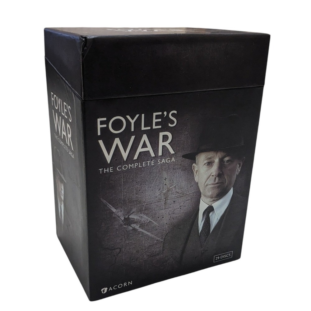 Foyles War The Complete Saga 29 Disc DVD Box Set Acorn Media Sets 1-8